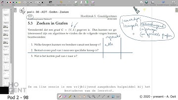 [Pod ii - 98] - ADT Graphs - Zoeken in grafen