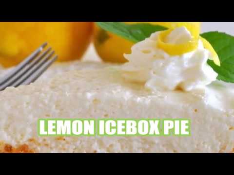 Lemon Icebox Pie - Recipe