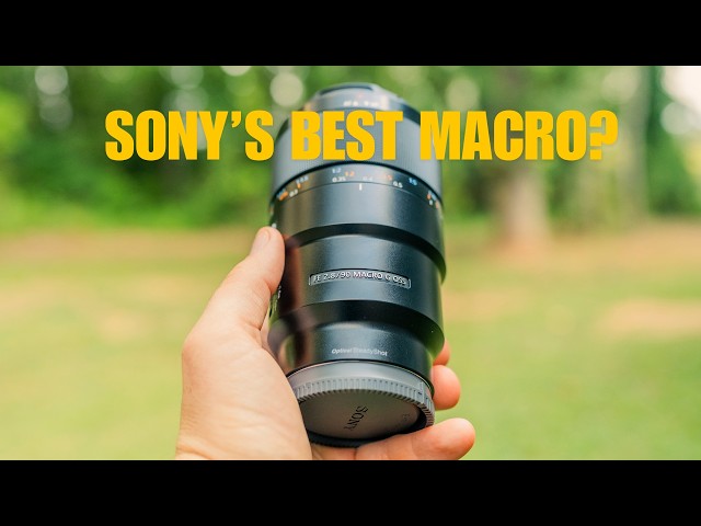 The Sony 90mm f/2.8 Macro G OSS Review | Best Macro Lens for Sony