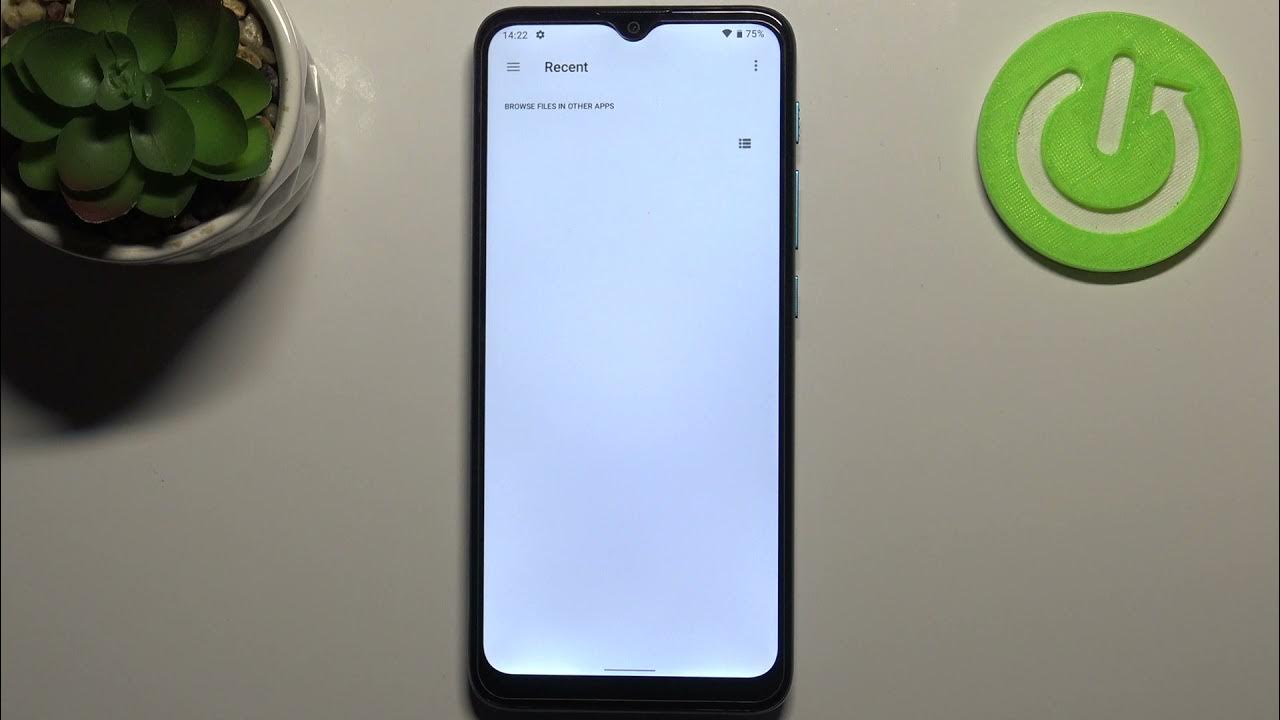 How to Change Ringtone on MOTOROLA Moto E7i Power Open Sound Settings