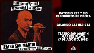 Vignette de la vidéo "Los Redondos - Salando Las Heridas | Teatro San Marín, Mar del Plata (7 de Agosto, 1992)"