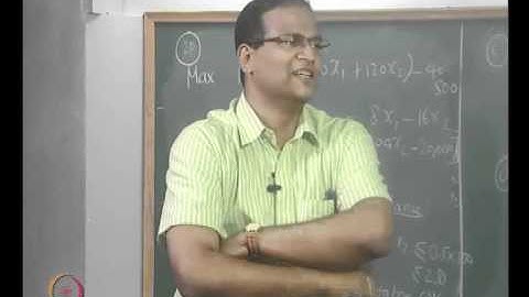 Mod-01 Lec-21 Optimization- Basic ideas