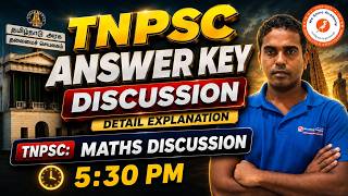 TNPSC Group 2/2A/4 Test 15 Answer Key Discussion | Maths | We Shine Academy