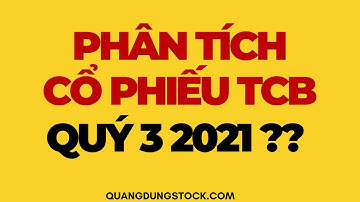 PHÂN TÍCH CỔ PHIẾU TCB ( TECHCOMBANK) QUÝ 3 2021 ?? | ĐẦU TƯ CHỨNG KHOÁN