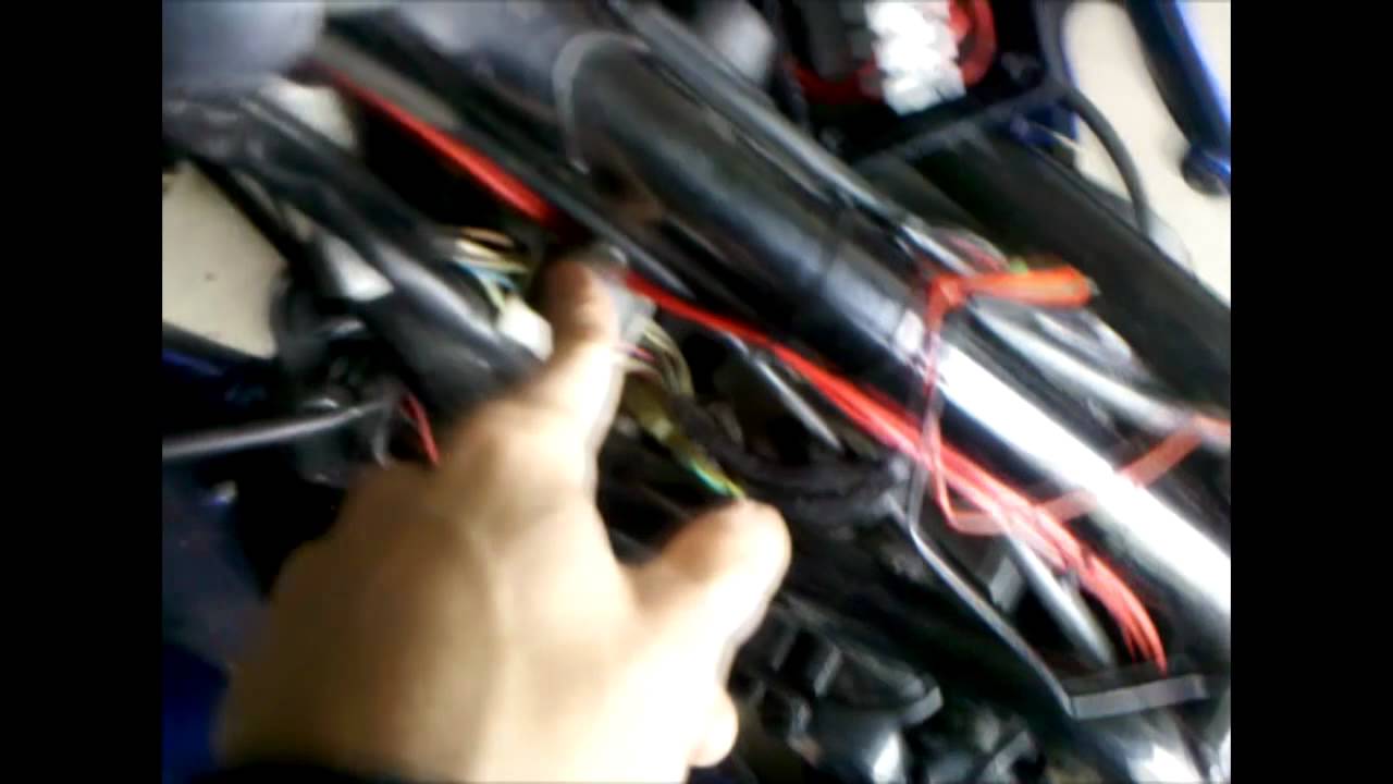 Wiring accessory relay for motorcycle pt 3 - YouTube