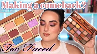 TOO FACED BETTER THAN CHOCOLATE PALETTE! IS TOO FACED MAKING A COMEBACK? | 3 LOOKS