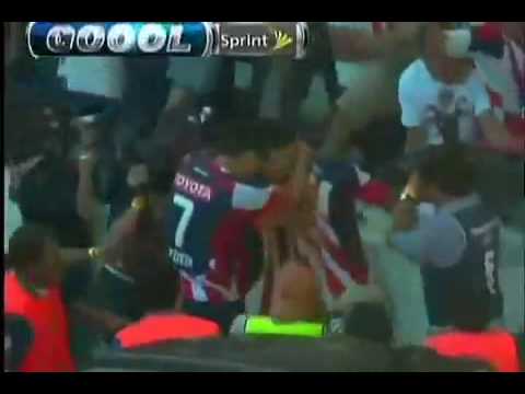 Chivas vs America J14 Clausura 2009 Gol de Sergio ...