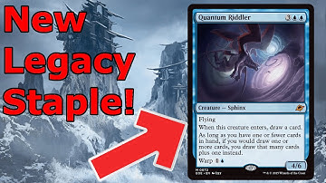 QUANTUM RIDDLER GOES WILD!  Legacy UW Warp Blink MTG
