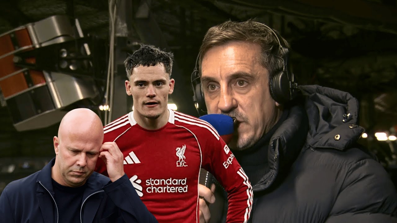 Gary Neville on Liverpool vs Leeds 3-3: "Liverpool will be in a VERY DARK PLACE"