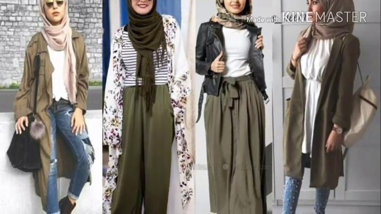 SWAG HIJAB STYLES LOOKBOOK MODA 2018 2019 YouTube