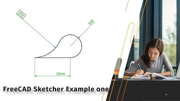 freecad sketcher example one
