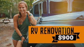 $900 POP UP CAMPER REMODEL  MUST SEE