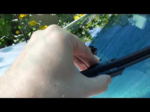 Как снять задний дворник шкода рапид