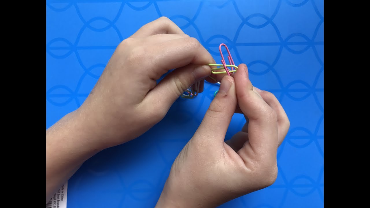 Paper Clip Fidget Challenge Classroom