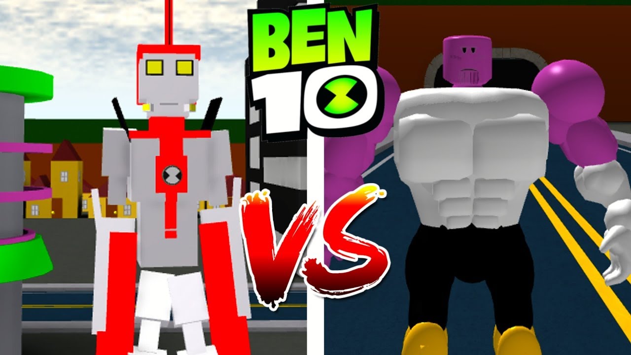 Waybig Vs Thanos In Roblox Ben 10 Pixelations Youtube - ben 10 index roblox