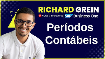 Criar períodos contábeis e atualizar determinação contábil - SAP Business One
