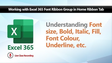 Excel Font Ribbon Group Mastery | Bold, Italics, Colors & Formatting Made Easy!