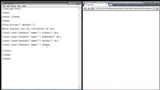 HTML Tutorial for Beginners   14   Checkbox