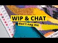 I don&#39;t know how to talk, grumpy potato and doing things | WIP &amp; Chat Diamond Paint With Me