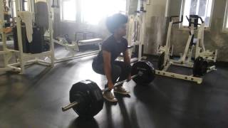 345 5 kgs deadlift at 155 kgs