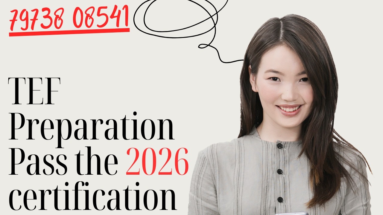 TEF DAY 4 | TEF/TCF Canada Preparation Series | +91 79738 08541