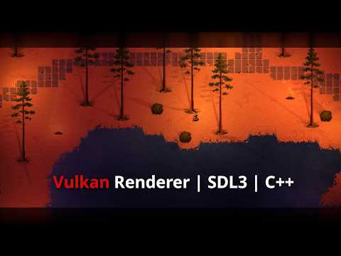Handmade 2D – Vulkan 1.3 Renderer | SDL3 | C++ Engine