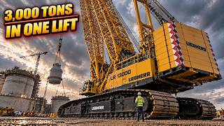 Liebherr LR 13000: The World's Most Powerful Crawler Crane