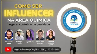 COMO SER INFLUENCER NA ÁREA QUÍMICA e gerar conteúdo de qualidade!