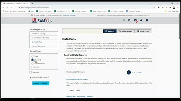 Contract Data Reports Class 2: Standard Reports and Drilling in Reports
