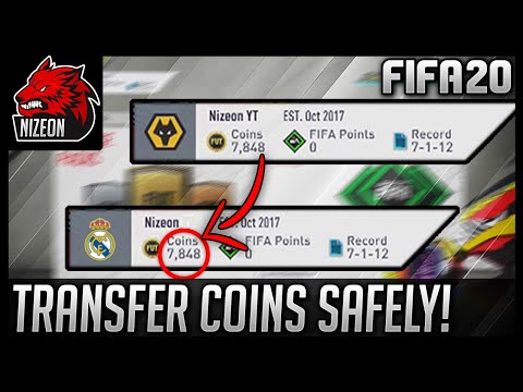 HOW TO TRANSFER COINS IN FIFA 20 WITHOUT GETTING BANNED | SAFELY TRANSFER COINS FROM ACCOUNTS!
