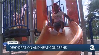 Folks across Hampton Roads use caution as temperatures heat up