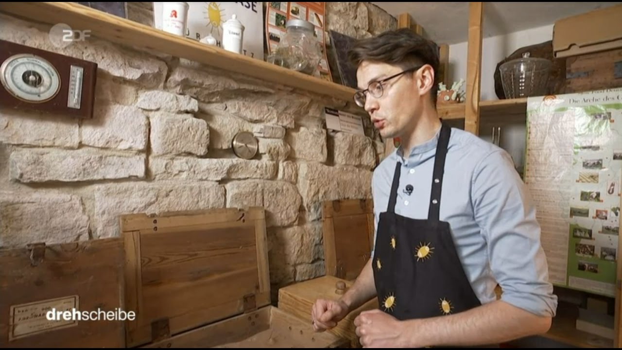 Würchwitzer Milbenkäse: Was ist eine Holunderbirne?! ZDF Drehscheibe die Milbenkäse-Manufaktur