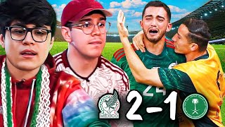 MÉXICO vs ARABIA SAUDITA ⚽