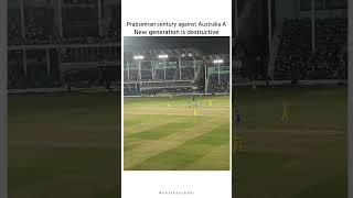 Prabsimran destructive century against Australia A #short #viral #cricketbuzz #indvsaus #indvspak