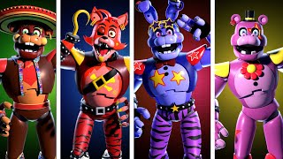 Special Rejects Glamrock Animatronics FNAF AR Workshop