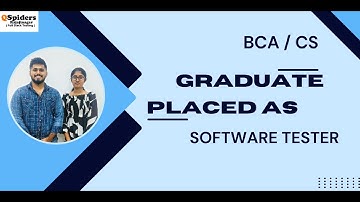 My Placement Journey / BCA(CS) Graduate / Software Tester
