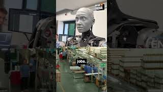 Robots or Jobs? India’s Toughest Question 🤖👷 #makeinindia #indvschina #robot #indianjobs #india