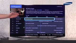 Samsung TV 2014 - 06 TV-Guide / USB-Recording / Aufnahmen