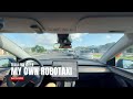 I have my own robotaxi with FSD 13.2.9
