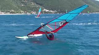 How to waterstart, including clew-first