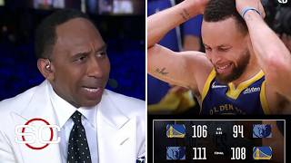 ESPN reacts to Warriors loss to Grizzlies 111-108 despite Steph Curry scores 24 Pts