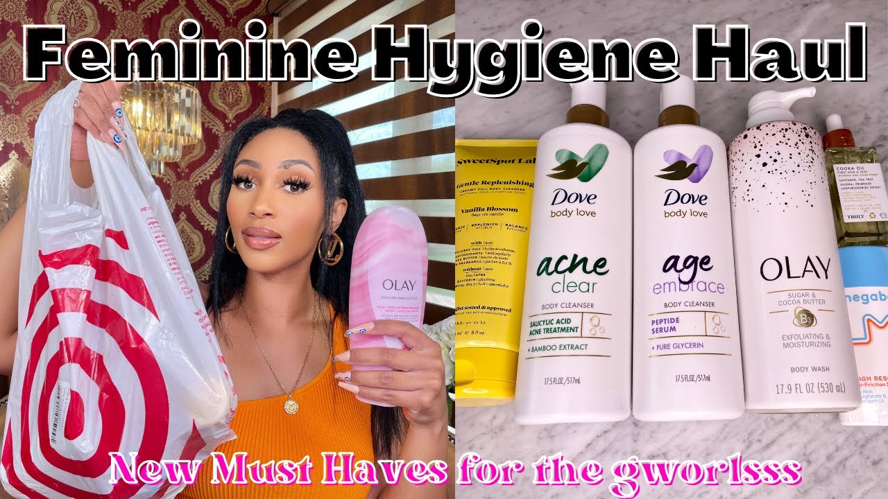 FEMININE HYGIENE HAUL 2022 | Target, Sephora & Ulta *new must haves*