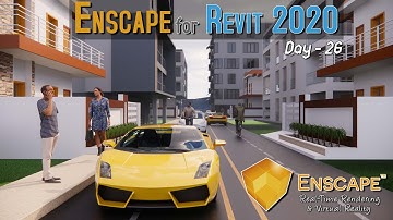 Enscape for Revit tutorial for Beginners in Hindi | Enscape 2.8 for revit free tutorial |