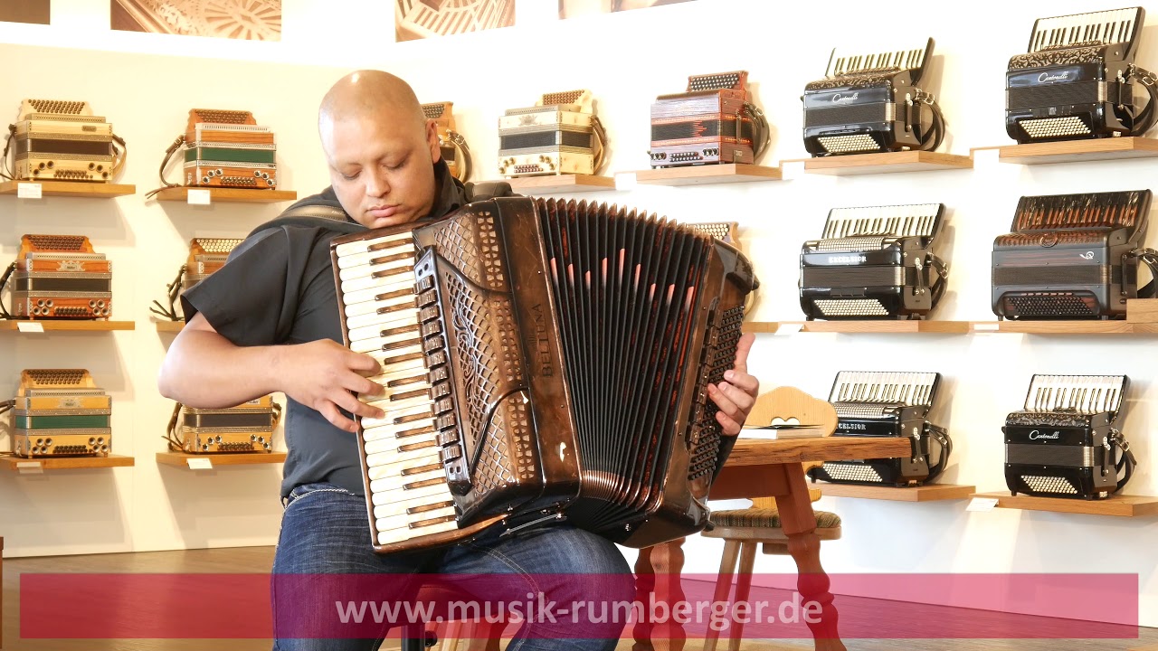 Akkordeon - Beltuna Spirit IV 120 P - Vintage Kupfer - Musik Rumberger