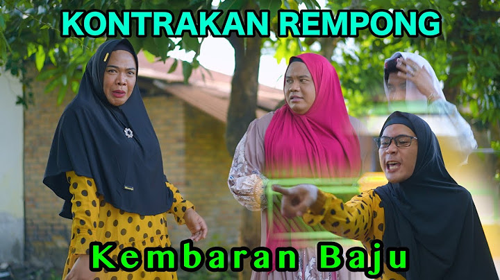 KEMBARAN BAJU || KONTRAKAN REMPONG EPISODE 827