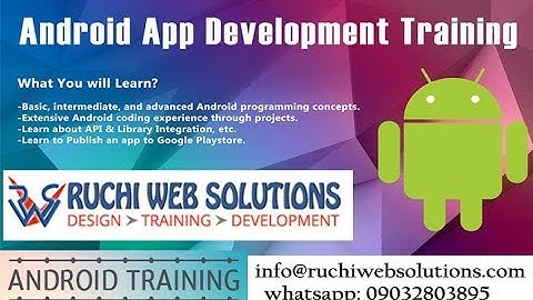 Android Training create Form and send email function