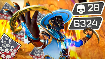 WE GOT 28 KILLS WITH SEERS NEW HEIRLOOM! - Apex Legends Spellbound Event Season 15 #seer #apex