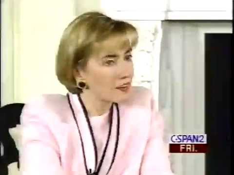 Hillary Clinton's "Pink Press Conference" in 1994