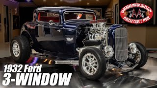 1932 Ford 3 Window Coupe Street Rod For Sale Vanguard Motor Sales #0000