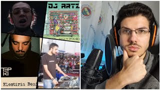 Tepki - Eleştirin Beni,sagopa kajmer - cümle mühendisi İşin Mutfağı - DJ Artz MisterKingMuhi Live 🔴